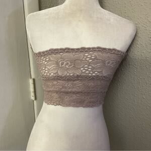 Altar’d States Intimates Strapless Floral Print Bandeau Bra Top M Casual Bridal